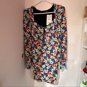 Zara floral dress size M